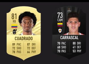 Cuadrado Carrascal 5 starts skills