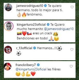 El día en que Arturo Vidal apoyó a la Selección Colombia… ¡por James Rodríguez!