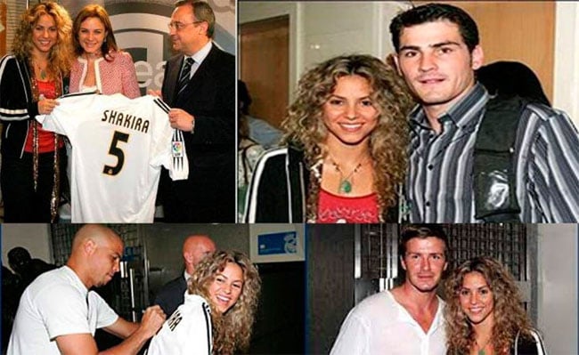 ¿Shakira era hincha del Real Madrid antes de Piqué?