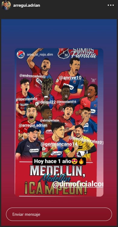 Adrián Arregui, DIM, Deportivo Independiente Medellín, Copa Colombia 2019