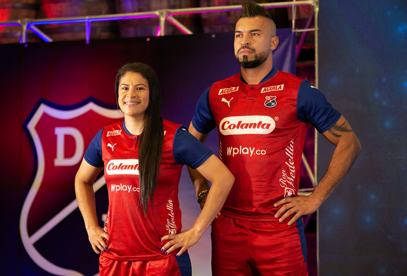 Deportivo Independiente Medellín, DIM, nuevo uniforme, camiseta roja, Liga BetPlay 2020
