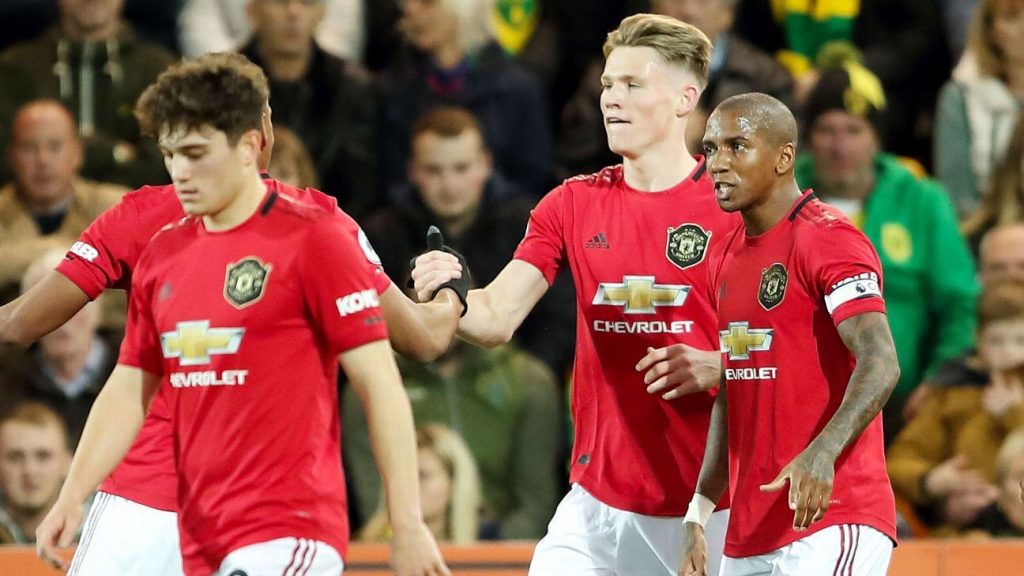 Manchester United 4 vs 0 Norwich por la Premier League | Manchester