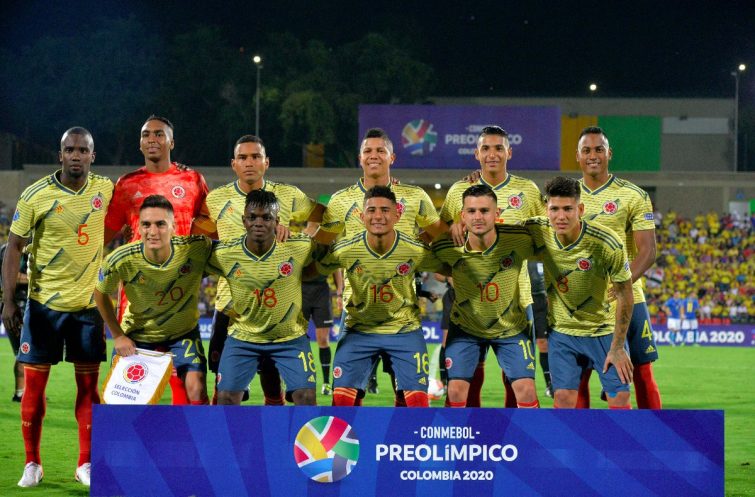 Partido Colombia Vs Uruguay Preolimpico