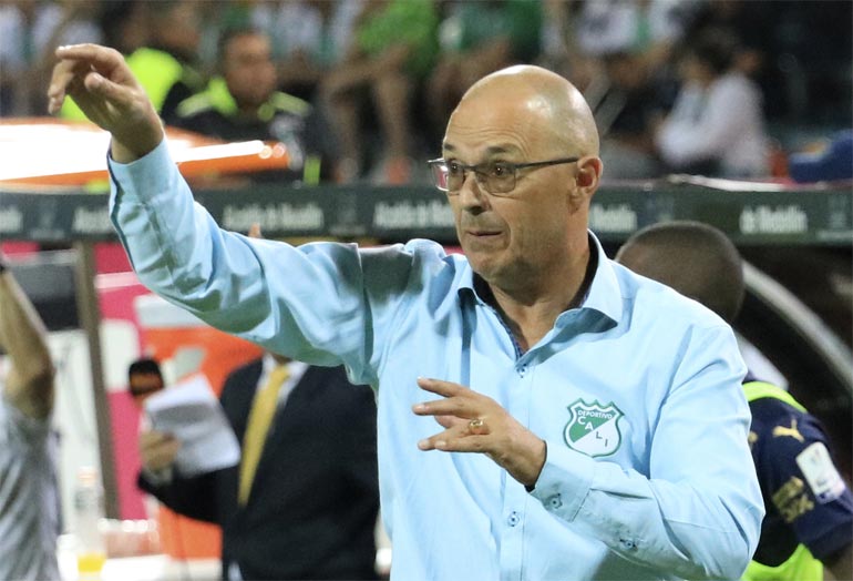 DT del Deportivo Cali se molestó con el manejo del VAR