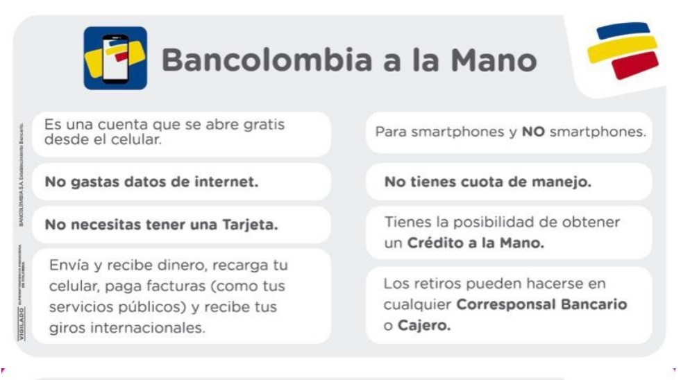 Retire fácil y rápido su Ingreso Solidario con Bancolombia A La Mano