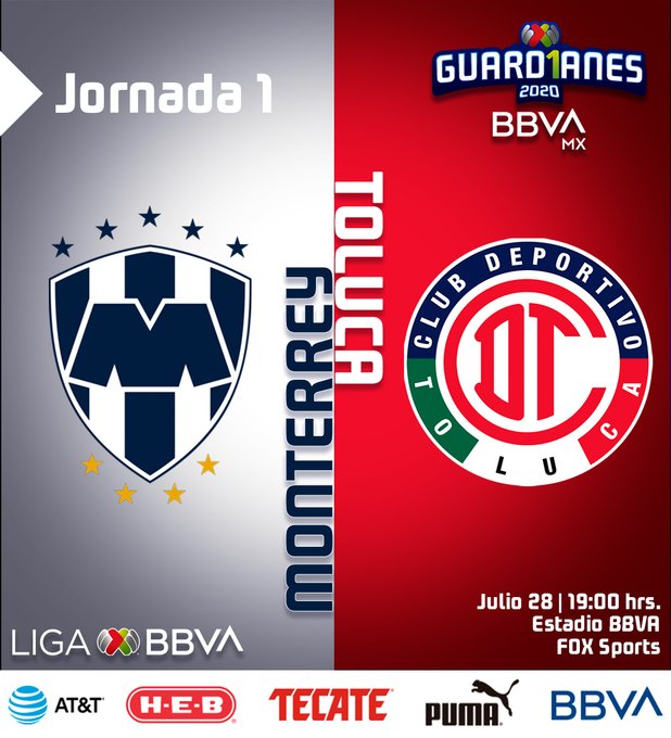 monterrey vs toluca en vivo por internet