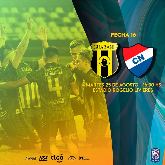 Guarani Vs Nacional En Vivo Online Por La Liga De Paraguay Guarani Vs Nacional En Vivo Liga De Paraguay