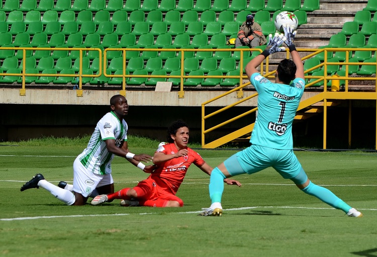 Aldair Quintana, Geisson Perea, Atlético Nacional, Patriotas, Liga BetPlay 2020-I