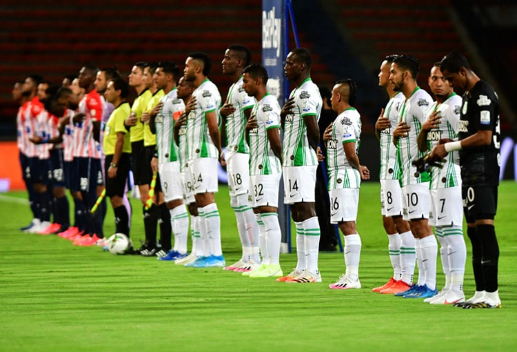 Atlético Nacional 2-2 Junior FC, Liga BetPlay 2020-I (1)