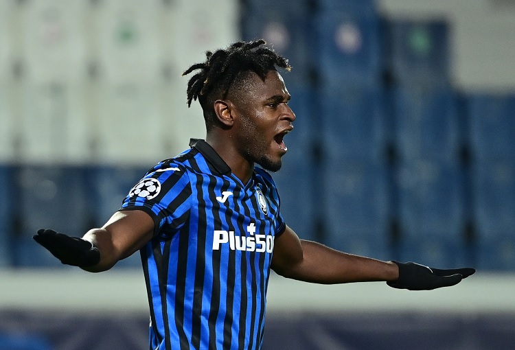 Duván Zapata, Atalanta, Champions League 2020-21, Ajax