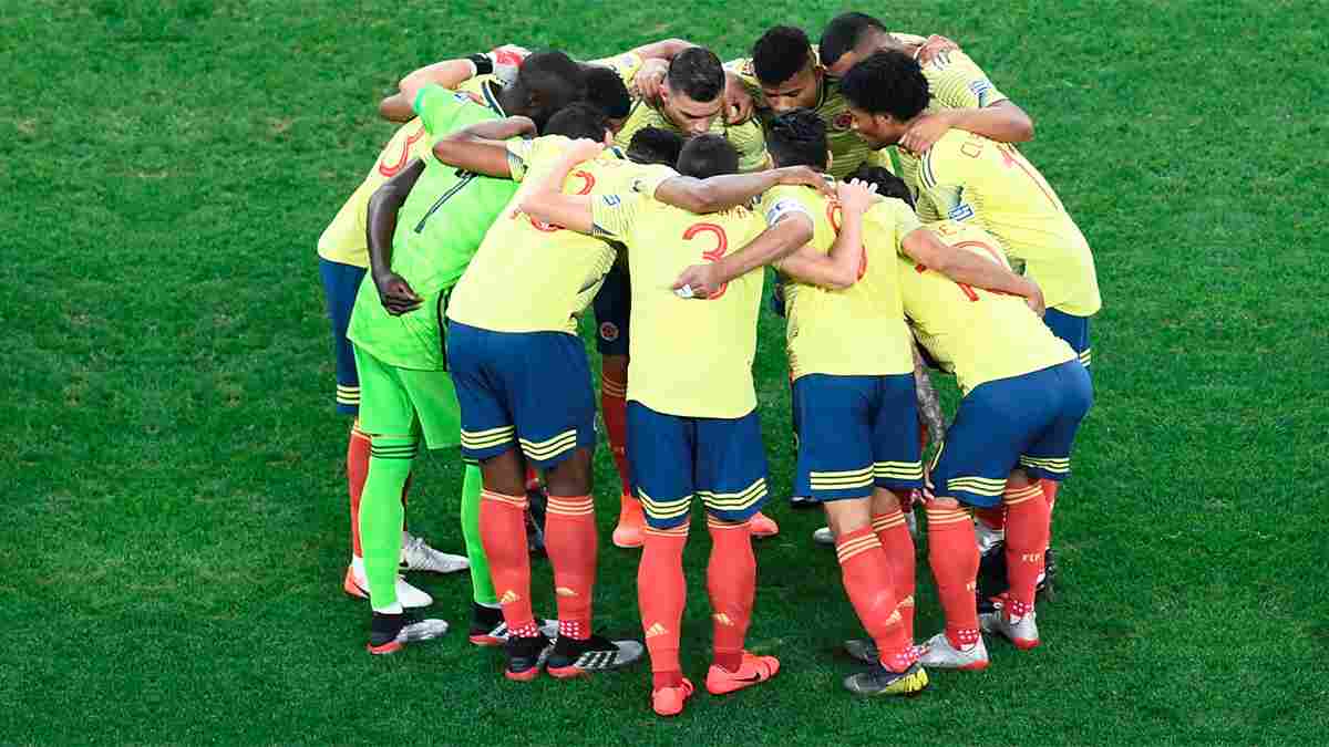 Formación titular de la Selección Colombia contra Venezuela