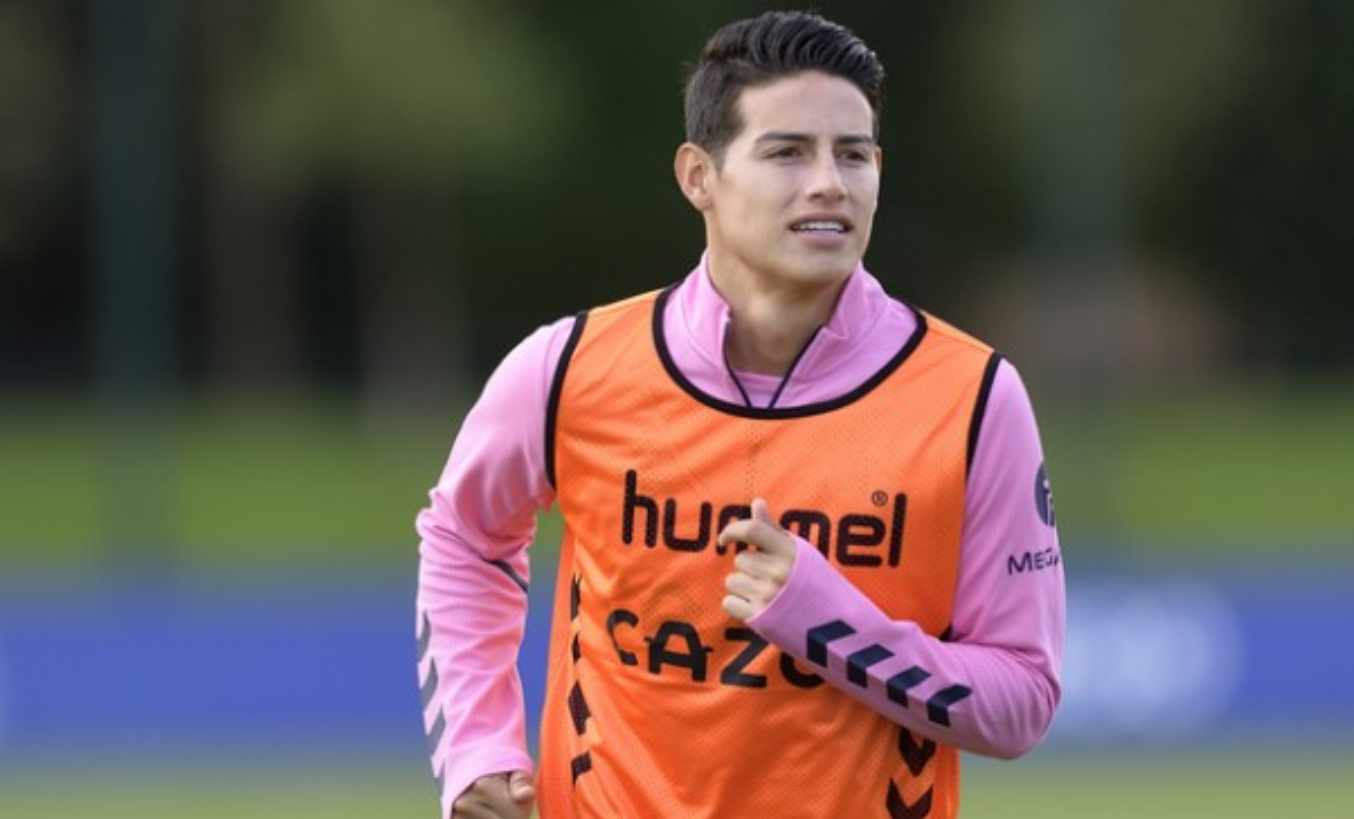 James Rodríguez y su recuperación tecnológica
