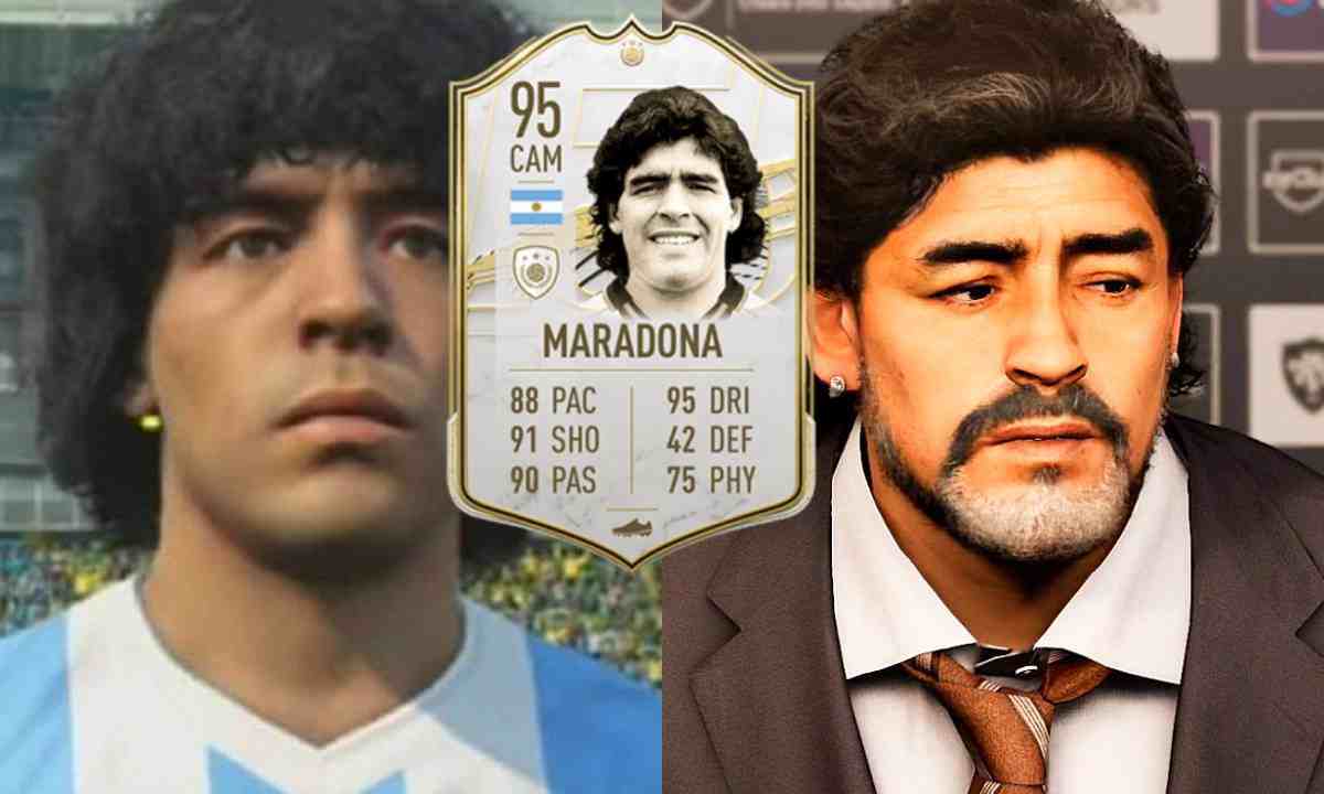 Todos los videojuegos en los que apareció Maradona