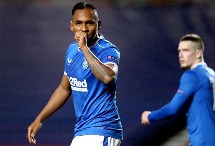 Alfredo Morelos: récord y elogios de Steven Gerrard