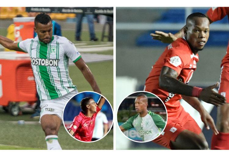 Jugaron en Atlético Nacional y América de Cali: los 5 casos actuales