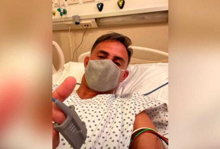 Diego Latorre relató sus dificultades por el COVID-19