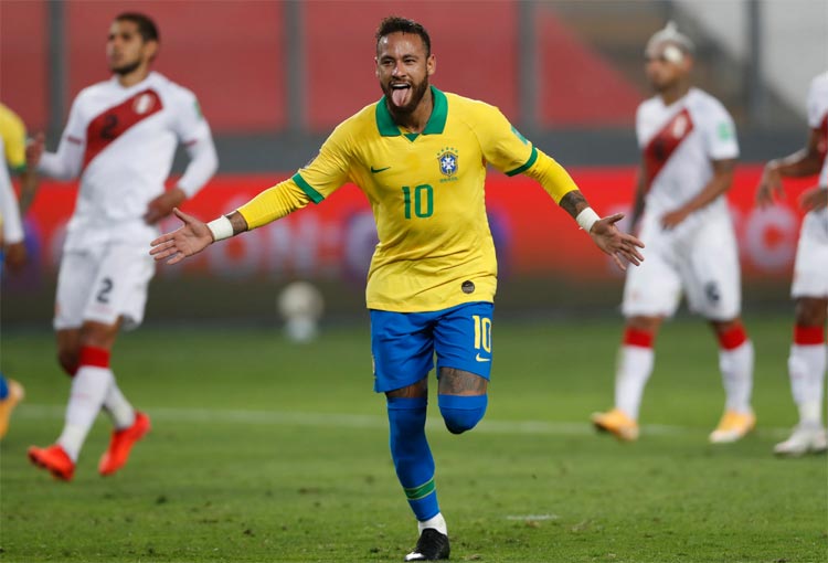 Goles, resumen y resultado Perú 2-4 Brasil