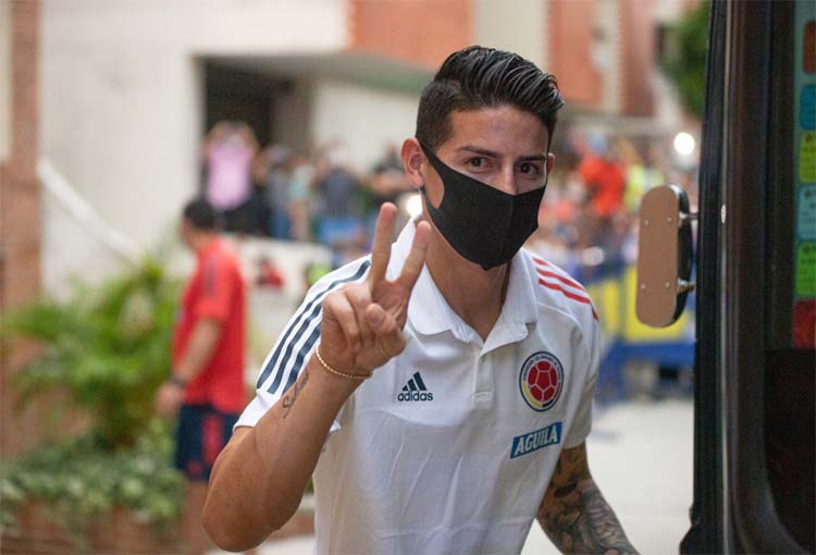 Elogio de la FIFA a James Rodríguez antes de empezar la Eliminatoria