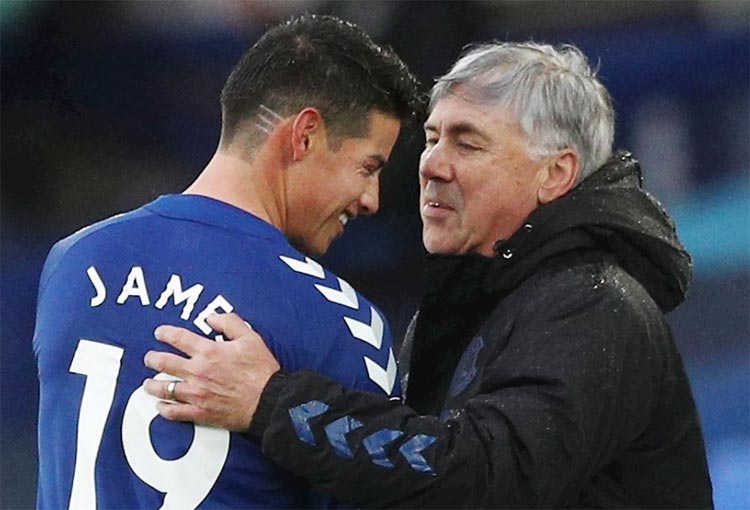 James Rodríguez está entre los futbolistas más rendidores del fútbol europeo