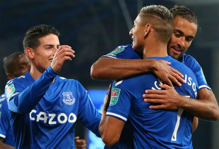 Richarlison: “Jugar junto a James Rodríguez es un sueño cumplido”