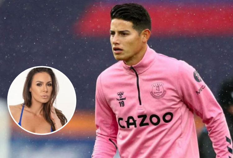 Actriz porno y su mensaje a James Rodríguez por el golpe en los testículos