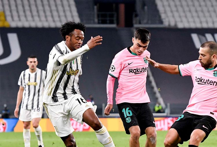 Cuadrado ante el Barcelona: simulación, asistencias y duelo con Pedri
