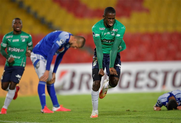 Goles del triunfo de Deportivo Cali sobre Millonarios en Copa Sudamericana