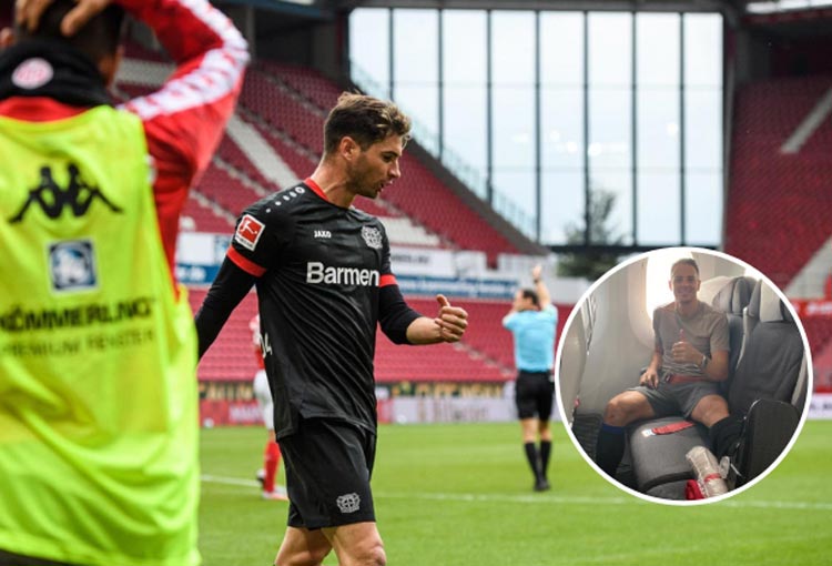 Bayer Leverkusen le dedicó la victoria a Santiago Arias