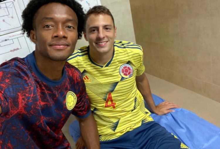 Cuadrado y su mensaje por la lesión de Santiago Arias
