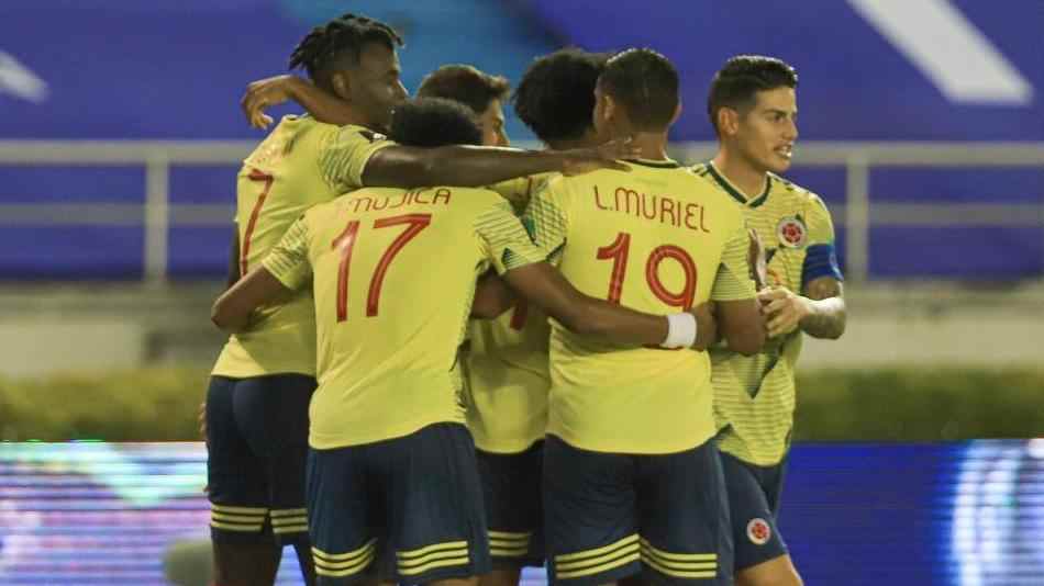 Así sería la formación titular de Colombia contra Uruguay