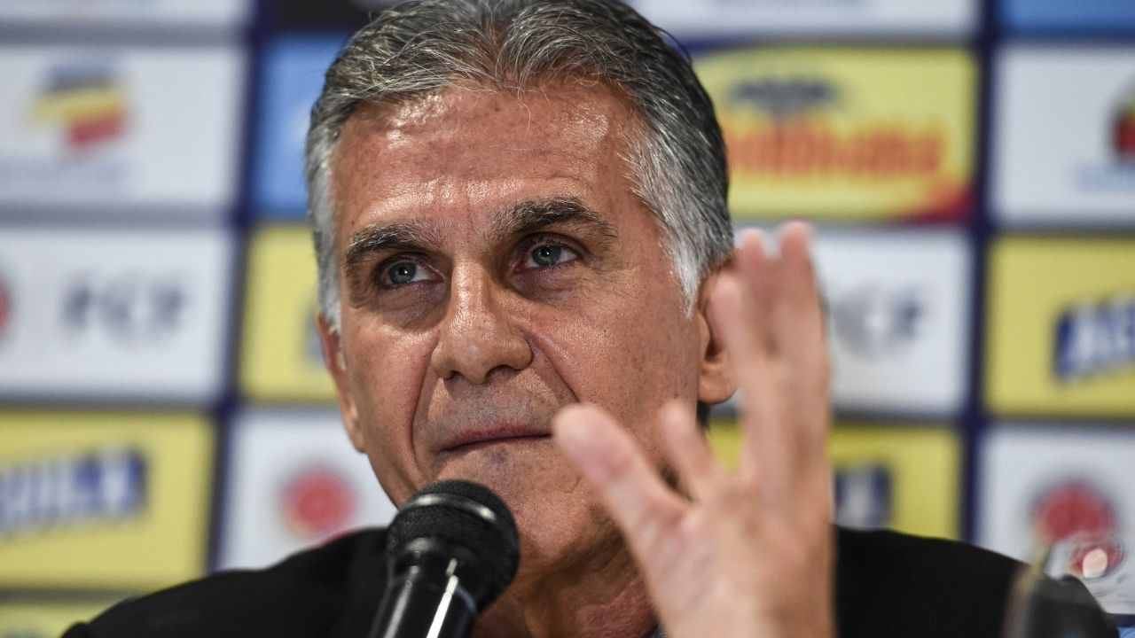 Carlos Queiroz habló sobre la situación de Sebastián Villa