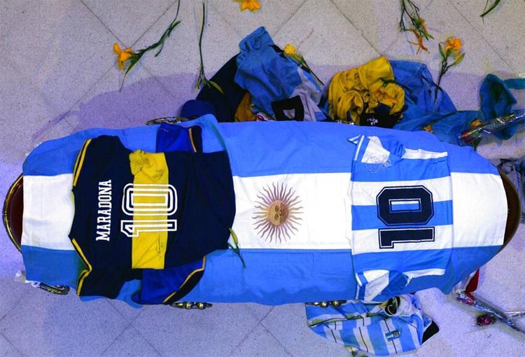 Forenses entregaron informe preliminar sobre la muerte de Diego Maradona