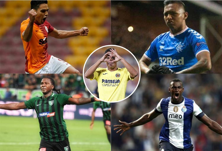 ¡Los 10 colombianos con más goles en el fútbol europeo!