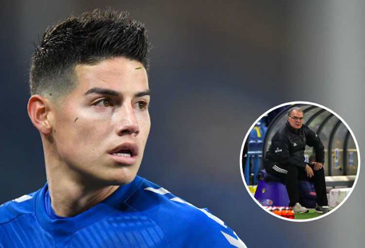 Marcelo Bielsa y la lección que quiso dar con James Rodríguez