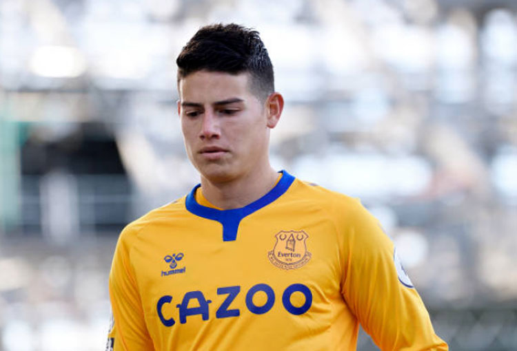 James Rodríguez y su récord en la Premier League. ¡Solo él lo hizo esta temporada!