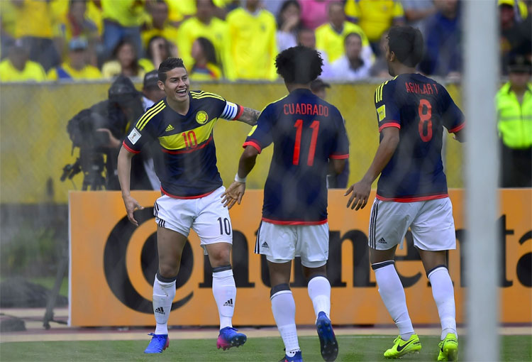 James Rodríguez y su historia con la Selección Colombia ante Ecuador