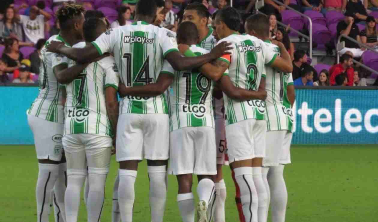 Nómina titular de Atlético Nacional vs. Rionegro Águilas