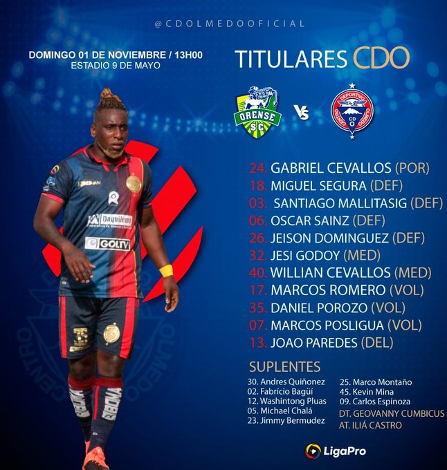 EN VIVO Orense vs Olmedo online por la Liga Pro de Ecuador