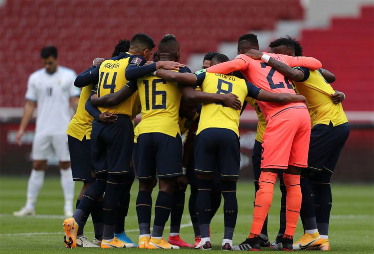 Más contagios y nuevos convocados en Ecuador para enfrentar a la Selección Colombia