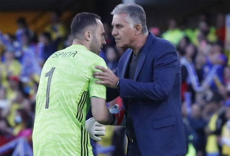 ¿Hubo problemas entre Carlos Queiroz y David Ospina?