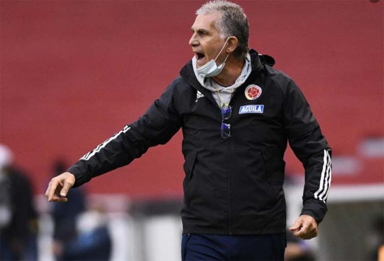 Lo que pidió Carlos Queiroz tras la derrota de la Selección Colombia en Ecuador
