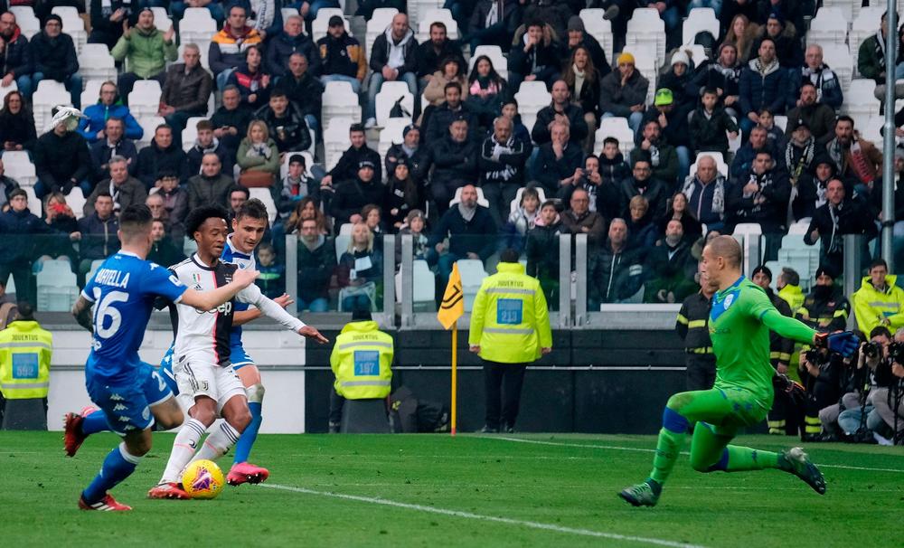 Gol de Cuadrado, dentro de lo mejores de la Juventus en el 2020