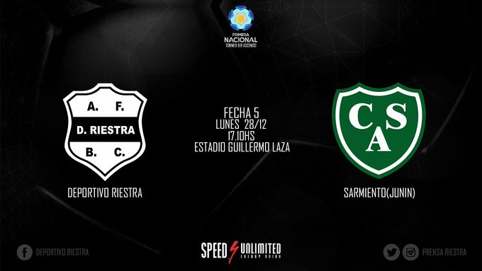 Deportivo Riestra 1 vs 2 Sarmiento por la Primera Nacional de Argentina