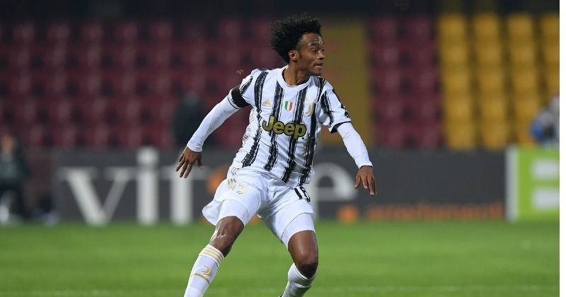 Juan Guillermo Cuadrado, invicto con Juventus ante el Torino
