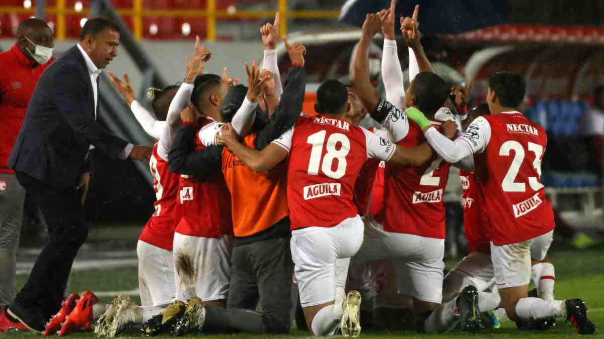Posible formación de Santa Fe para la Hazaña ante América de Cali