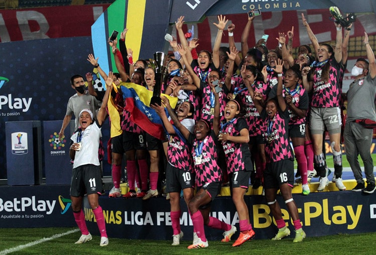 Independiente Santa Fe, campeón, América de Cali, Liga Femenina BetPlay 2020