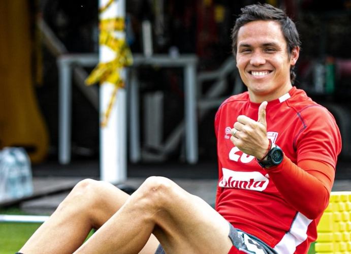 Listo el regreso de Luis Manuel Seijas a las canchas con Santa Fe