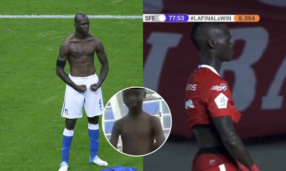 Santiago Moreno y el origen de su celebración como Mario Balotelli