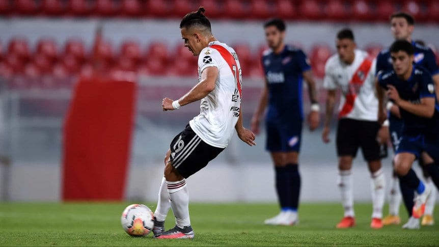 Marcelo Gallardo habló sobre el penal errado de Santos Borré con River Plate