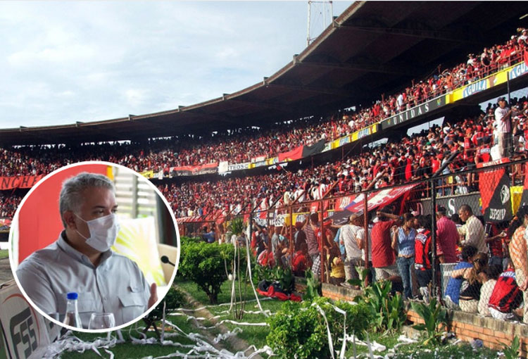 Iván Duque: “Soy hincha de América de Cali, pero Cúcuta Deportivo no puede quedarse por fuera del torneo colombiano”